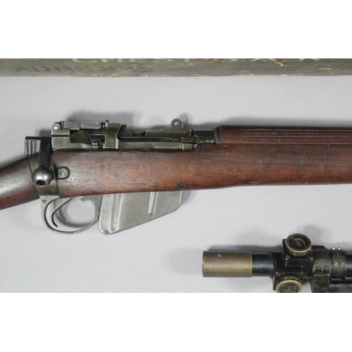 771 - Superb & rare Australian Rifle 303 No.4 Sniping. Marked M47C & dated 1944, with correct cheek piece ... 