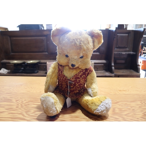 789 - Vintage teddy bear possibly by Arthur van Gelden company, has jointed arms and legs