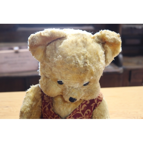 789 - Vintage teddy bear possibly by Arthur van Gelden company, has jointed arms and legs