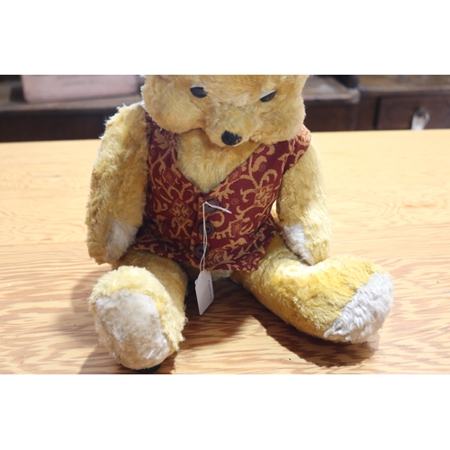 789 - Vintage teddy bear possibly by Arthur van Gelden company, has jointed arms and legs