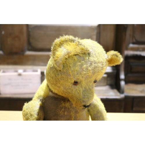 775 - Vintage jointed teddy bear with a hump