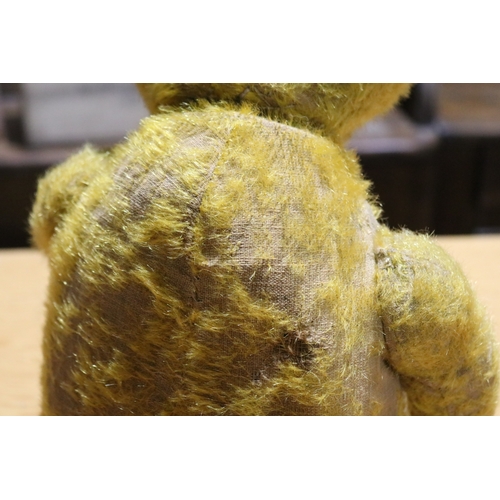 775 - Vintage jointed teddy bear with a hump