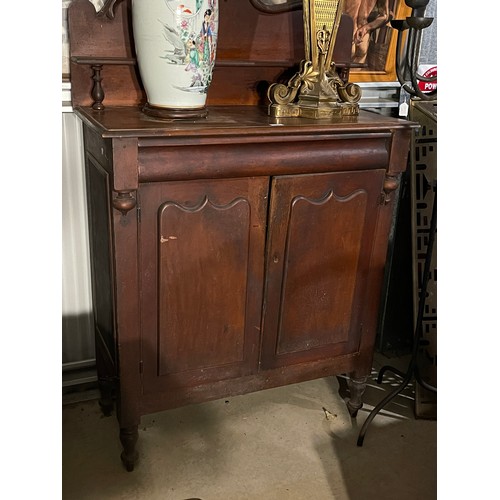 28 - Antique 19th century Australian cedar meat safe chiffonier, approx 159cm H x 100cm W x 46cm D