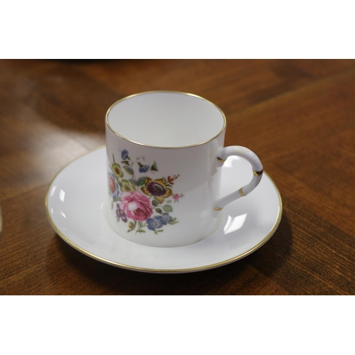 103 - Royal Worcester Royal Garden Elgar tea service for six to include cups and saucers, teapot, sugar an... 