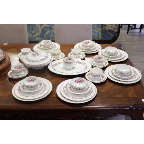 104 - Royal Worcester Bournemouth part dinner service for six to include entree and dinner plates, soup bo... 