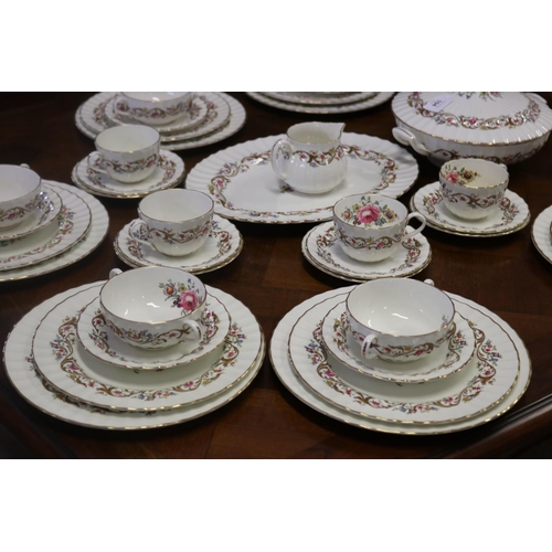 104 - Royal Worcester Bournemouth part dinner service for six to include entree and dinner plates, soup bo... 