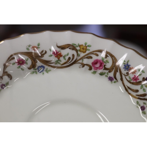 104 - Royal Worcester Bournemouth part dinner service for six to include entree and dinner plates, soup bo... 