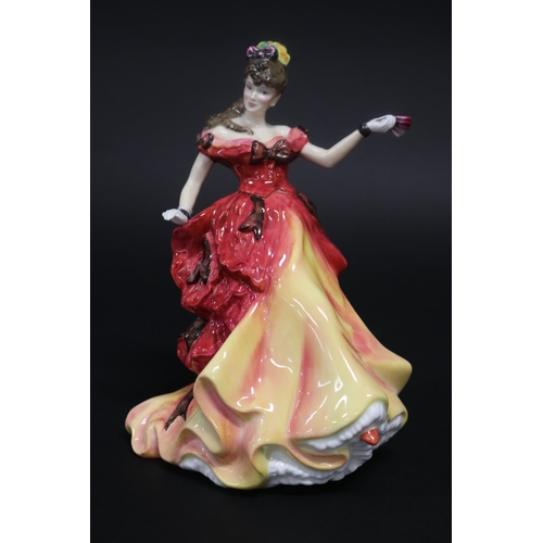 135 - Royal Doulton Figure Of The Year Belle 1996 HN3703, approx 22cm H