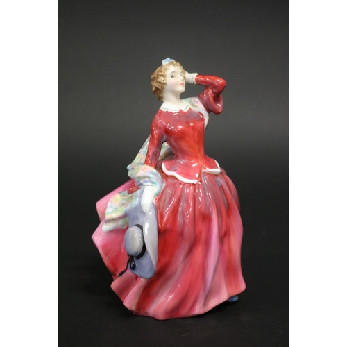 302 - Royal Doulton Blithe Morning HN2065, approx 18.5cm H