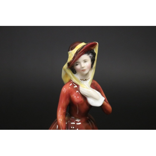 303 - Royal Doulton Julia Figurine. Designed by P. Davies HN2705, approx 19cm H