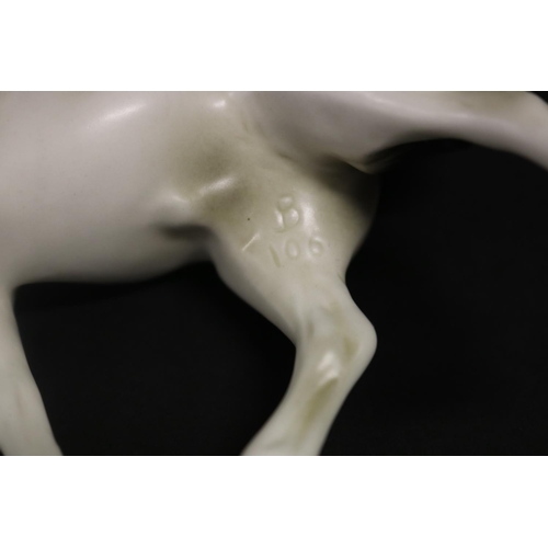 311 - Three small Beswick horse figures, approx 8.5cm H, 11.5cm H & 12.5cm H (3)