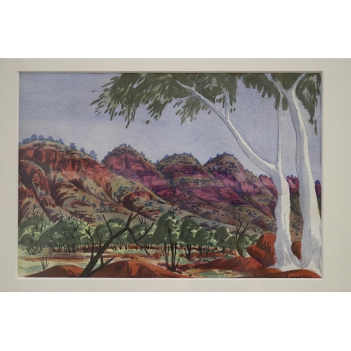 368 - Benjamin Landara (1921-85) Australia (Aboriginal) watercolour, signed lower right, approx 18.5cm x 2... 