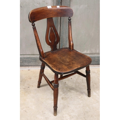 413 - Antique English cottage chair