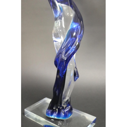 449 - Murano glass sculpture, approx 68cm H