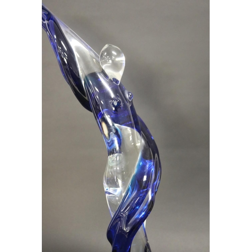 449 - Murano glass sculpture, approx 68cm H