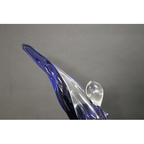 449 - Murano glass sculpture, approx 68cm H