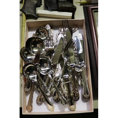 196 - Rodd and Grosvenor silver plate cutlery