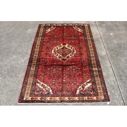 640 - Handmade Persian Bakhtiar, pure wool carpet, approx 311cm x 201cm
