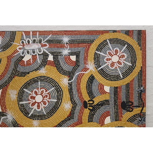 685 - Brenda Lynch Nungari, Australian Aboriginal, oil on canvas, 61 cm x 91 cm