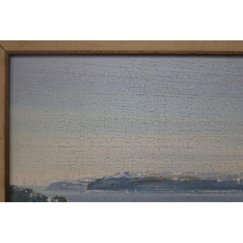 747 - John Hansen (Working 1980s) Australia, untitled, oil on board, signed and dated lower left, 85, appr... 