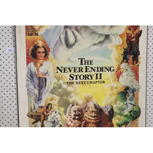 761 - The Never Ending Story II poster, approx 97cm x 67cm