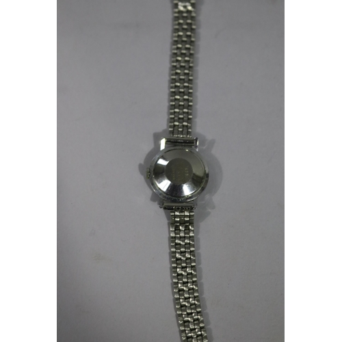 795 - Teriam 17 jewel wrist watch Brevete, unknown working order
