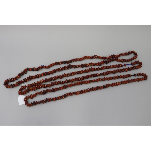 841 - Three similar Australian Aboriginal bead necklaces (3)  circa 1980's  Napperby station