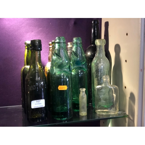 167 - Quantity of old bottles