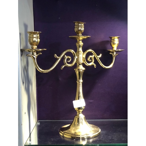 169 - Brass candlestick