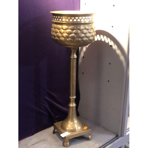 181 - Brass planter