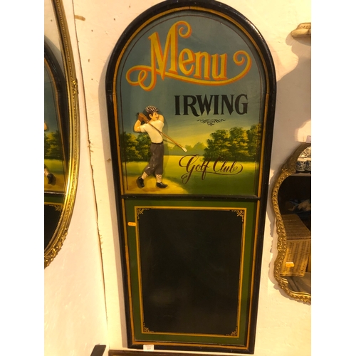 321 - Golf plaque