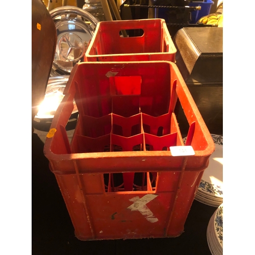 326 - 2 Coca Cola crates