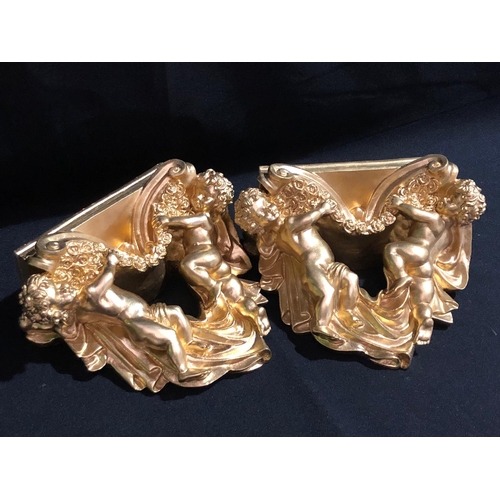 164 - Pair of wall sconces