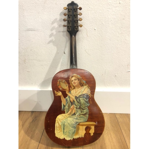 268 - Small Edwardian guitar