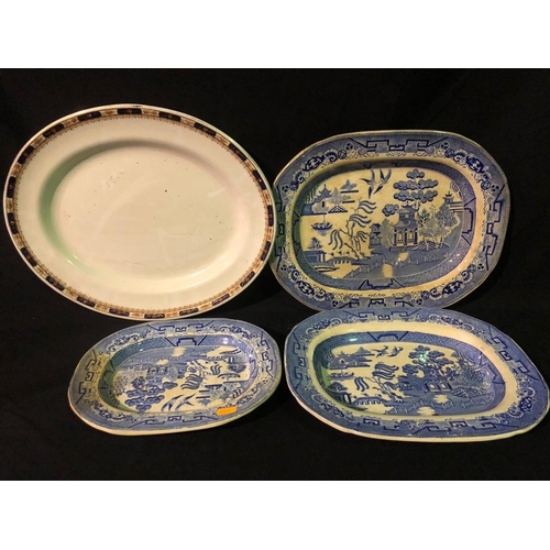 128 - Quantity of Victorian platters