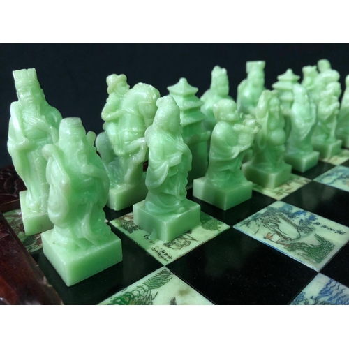 168 - Oriental style chess set