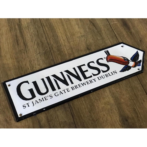 337 - Guinness metal sign