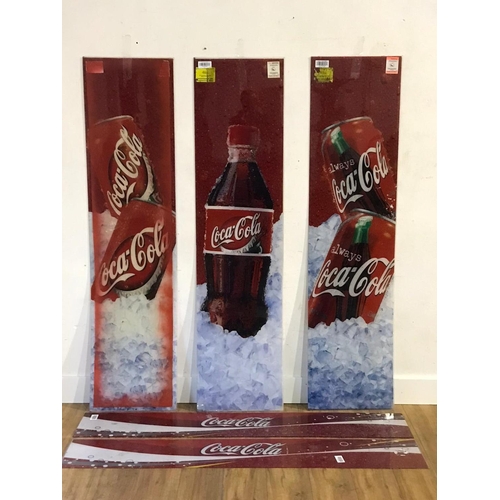 46 - Quantity of  Coca Cola signs