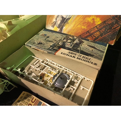 Maquette Airfix 1/72 - Module Lunaire Apollo Saturn - Édition Vintage - Rare