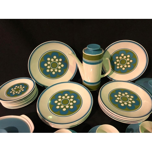 389 - Retro dinner and coffee set by J&G Meakin