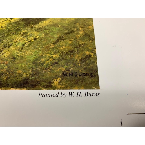 181 - 4 W H Burns prints