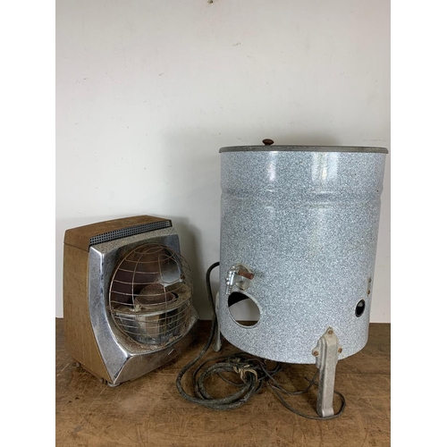 217 - Old water boiler with heater