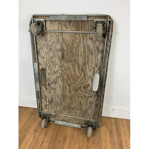 41 - Flat bed trolley, 112cm x 69cm