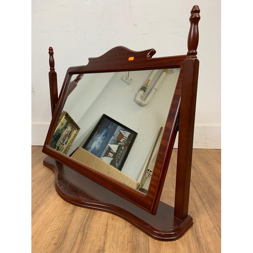 1076 - Dressing mirror, 76cm x 59cm