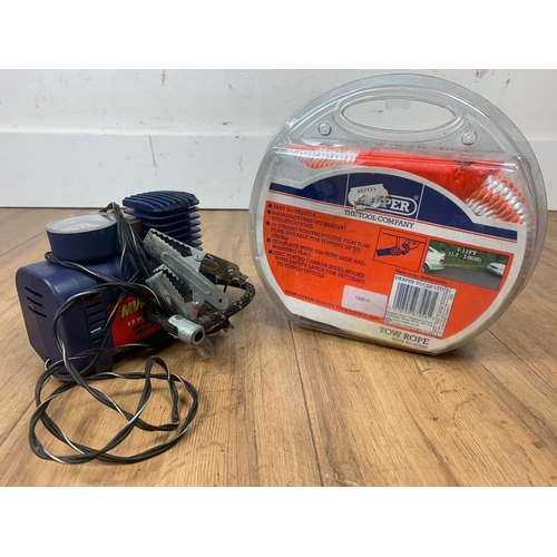 23 - Tow rope with air compressor