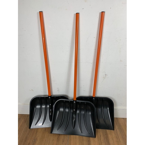 30 - 3 new plastic shovels