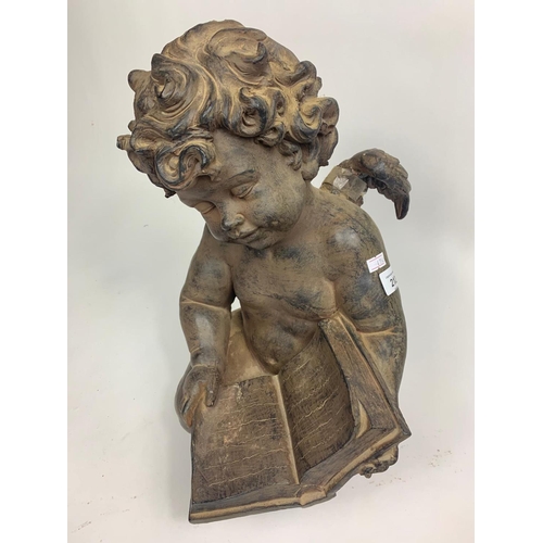 212 - Large Cherub ornament, 42cm