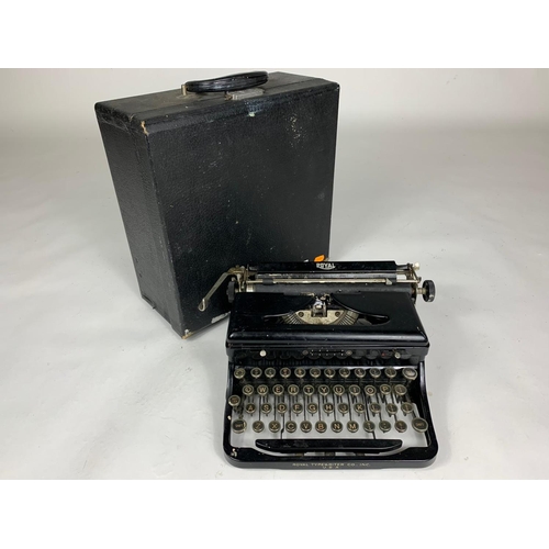 213 - Vintage typewriter in case