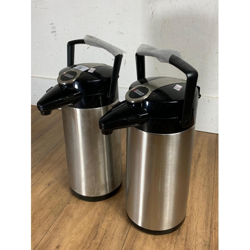 28 - 2 large commercial flasks