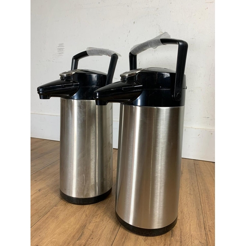 28 - 2 large commercial flasks